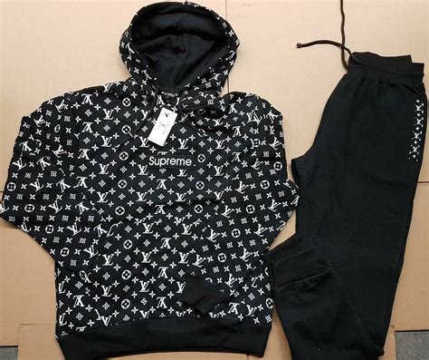 louis vuitton jogging suit men's|louis vuitton warm up suit.